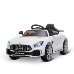 HOMCOM Coche Eléctrico para Niños de +3 Años Lamborghini SVJ Batería 12V con Mando a Distancia Velocidad de 3-5 km/h Música y Faros Carga 25 kg 123x66,5x45,5 cm Amarillo(c-1)