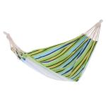 Hamaca Colgar 210 x 150 cm Playa Piscina Jardin Camping 70% Algodon Azul(c-2)