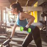 HOMCOM Juego de 4 Discos de Pesas de 5 kg y 10 kg con Orificio de Ø25 mm para Entrenamiento de Fuerza Levantamiento de Pesas Negro(c-1)
