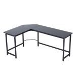 Vinsetto Mesa de Ordenador Escritorio PC Oficina Hogar Mesa Esquinera de Forma L 168x120x75cm Marco Acero(c-1)