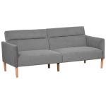 HOMCOM Cama Plegable Portátil Ahorro de Espacio con Cabecera Ajustable en 5 Niveles de ángulo 5 Ruedas Universales Carga Máx 120 kg 184x65x26 cm Azul(c-2)