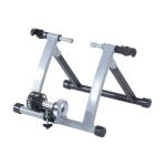 HOMCOM Rodillo Magnético Bicicleta Rodillo para Ciclismo Plegable de Acero Entrenamiento Capacidad Máx. 135 kg 54.5x47.2x39.1cm Negro(c-1)