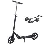 HOMCOM Patinete Plegable para Niños de +3 Años Scooter Infantil Manillar Ajustable en Altura de 4 Niveles con Pastilla de Freno 88x37x75-100 cm(c-1)