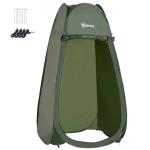 Outsunny Tienda de Campaña Multifunción Impermeable Plegable Ligera Ideal para Camping Estructura Flexible y Estable con Sisteme POP-UP 100x100x185cm(c-2)