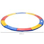 HOMCOM Cubierta de Protección Cojín Borde para Cama Elástica y Trampolines con Diámetro Ø244 cm Verde(c-2)