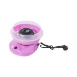 HOMCOM Máquina para Nubes de Algodón de Azúcar Acero Inox. y Aluminio 450W-550W 27x26x18cm Rosa(c-1)