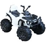 HOMCOM Quad Eléctrico Niño Coche Eléctrico Cuatrimoto Batería 12V con MP3 Radio Luces Sonidos 103,5x69,5x70 cm Carga 30kg(c-2)