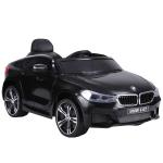 HOMCOM Coche Eléctrico BMW I8 COUPE con Licencia para Niños de +3 Años Batería 6V Control Remoto y Manual con Música Bocina y Faros 115x72,5x46cm Azul(c-1)