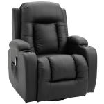 HOMCOM Sillón Relax Levantapersonas Función de Elevación y Reclinado Extra Acolchado con Mando para Personas Mayores y Movilidad Reducida 75x93x110 cm Gris(c-2)