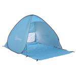 Outsunny Tienda de Campaña Pop-Up Instantánea y Portátil con Ventanas tipo Refugio para Playa Picnic y Camping con Protección Solar UV 200 x 150 x 115cm Azul(c-1)