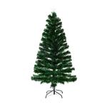 HOMCOM Árbol de Navidad 180cm Artificial Árbol Pino Natural de Blanco Nevado con Soporte de Metal Luces LED 230 Ramas(c-1)